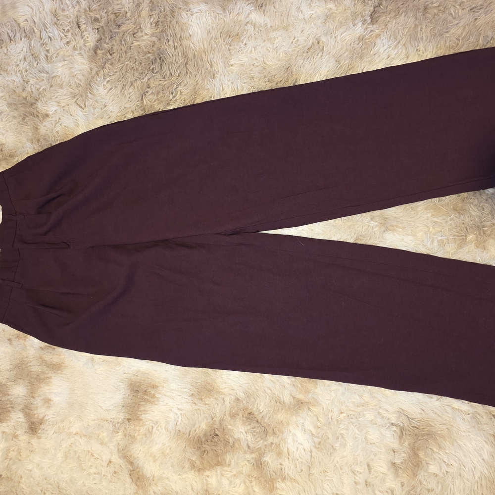 Stylish Purple Wide-Leg Pants